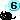 black cat with number six