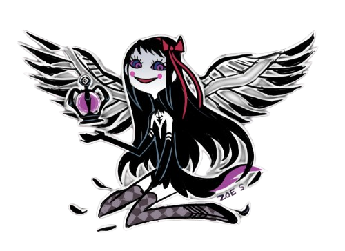 homura with wings